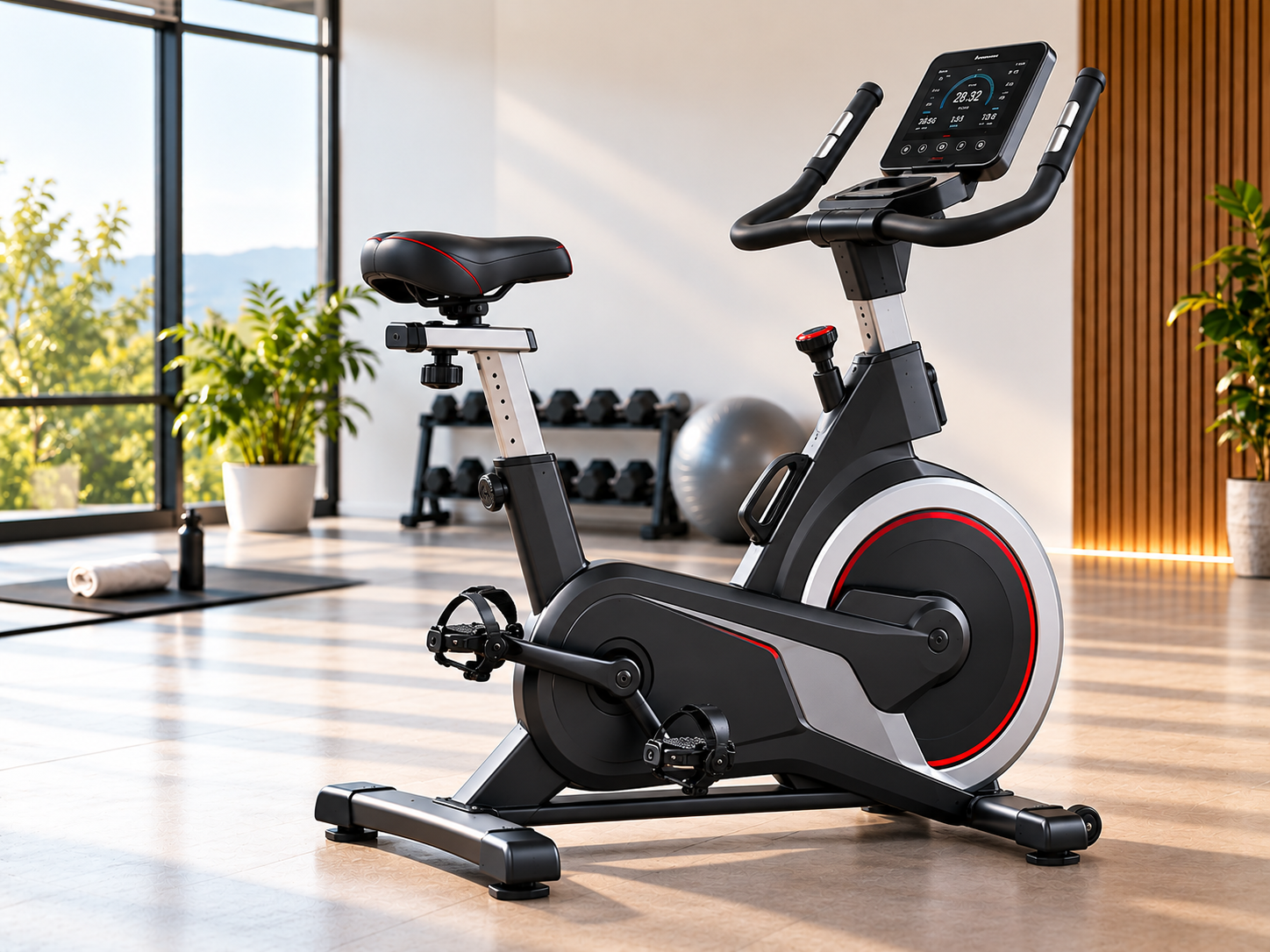 Indoor cycling and exercise bike equipment